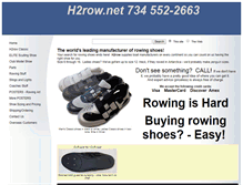 Tablet Screenshot of h2row.net